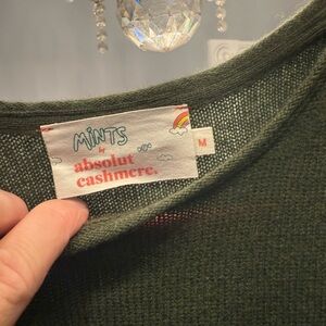 Green Absolut Cashmere Sweater